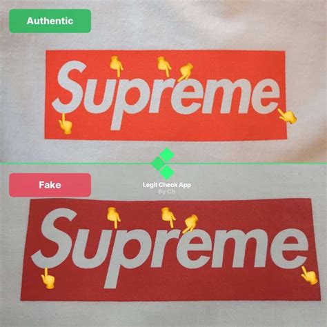 fake supreme clothing for sale|how to identify a fake supreme.